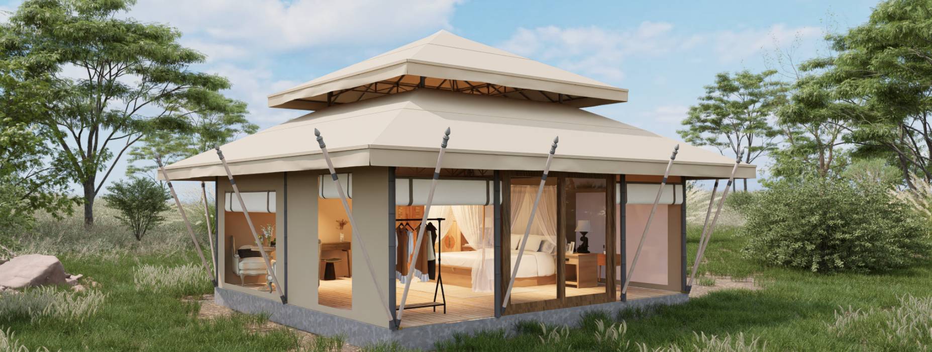 射阳县户外野奢帐篷